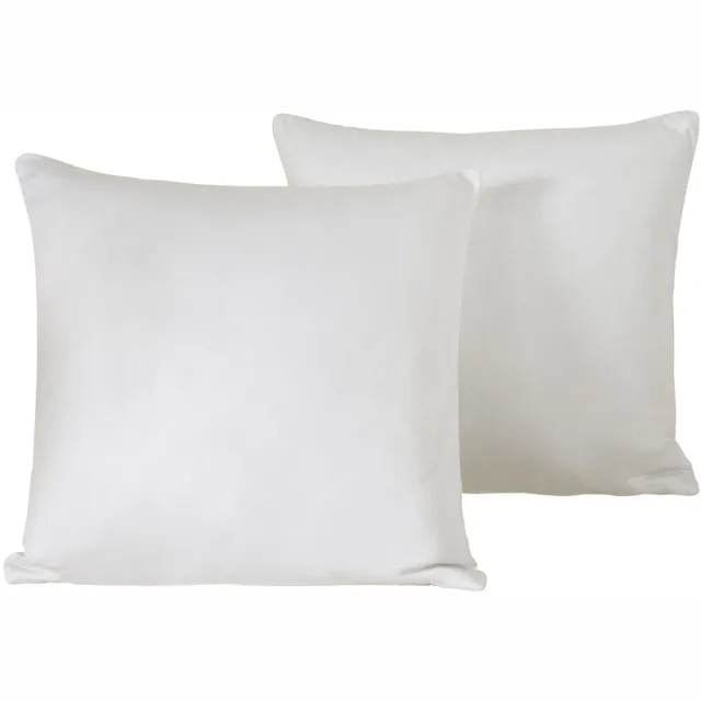 De Witte Lietaer Set Kussenslopen Olivia Off White - 2 stuks - 40 x 40 cm - Wit - Katoen Satijn