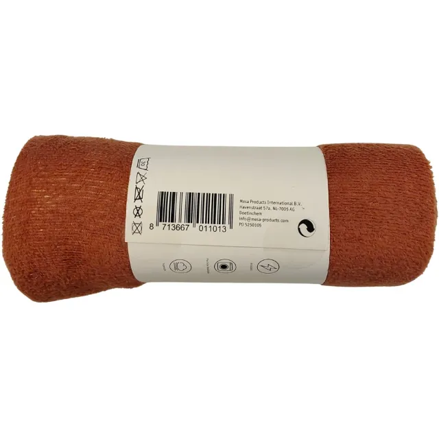 Cozy Maison Fleecedeken Coralfleece – Woondeken – Plaid - Rood/bruin – 130×160 cm – 180 GSM – Luxe knuffeldeken - Superzacht & Warm