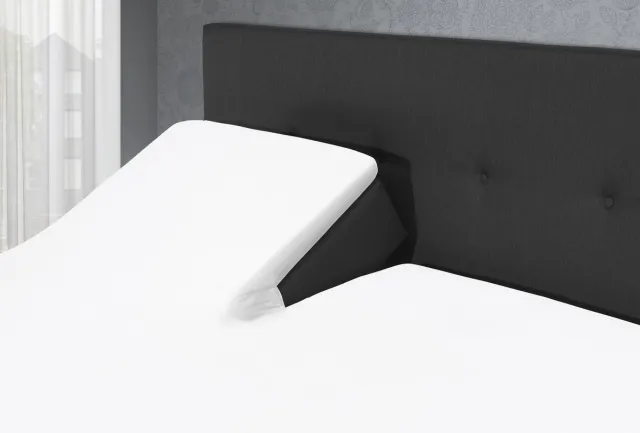 Happybed Hoeslaken White Hoeslaken - 100% katoen - 160x200/220 cm - Onderlaken - Verfijnd jerseykatoen - Ademend katoen - Perfecte pasvorm
