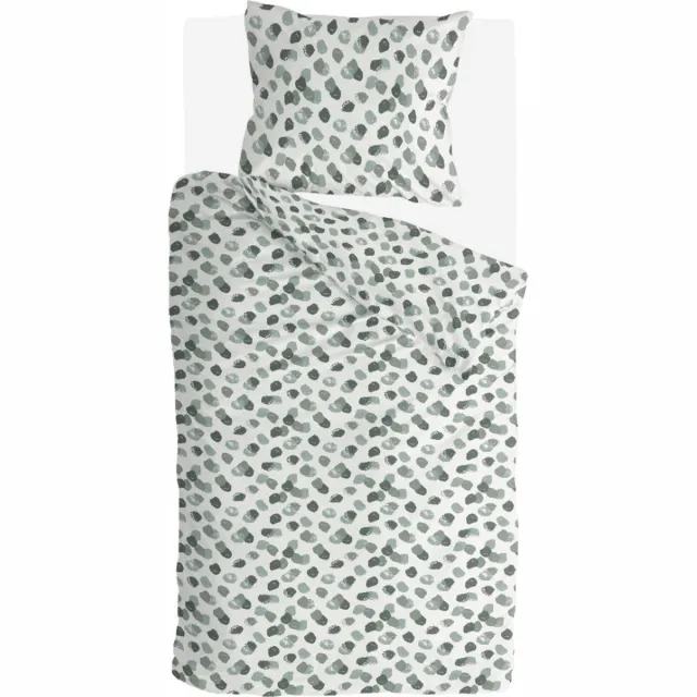 BYRKLUND Dekbedovertrek Spotty Animal Groen 140 x 200 cm