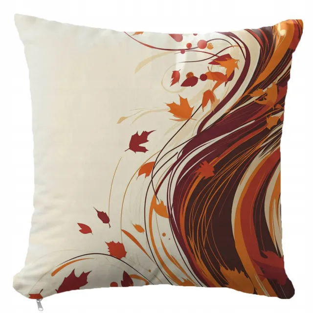 Media Design Herfst Sierkussenhoes 40x40 cm - Decoratieve Kussenhoes Veelkleurig