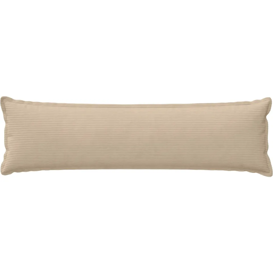 vidaXL Kussensloop 2 st HOUTEN Taupe 40 x 145 cm corduroy, foto 2