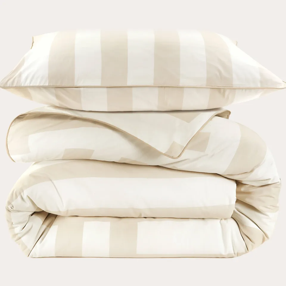 Studio LIVIT percale dekbedovertrek ecru