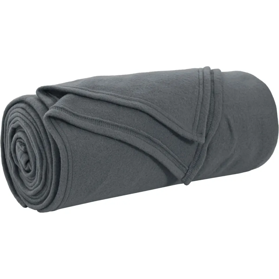 vidaXL Kleden 24 st Donkergrijs 270 x 240 cm 21,77 kg Fleece