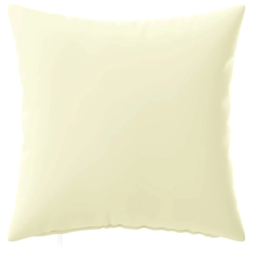 vidaXL Kussensloop 6 st HEERLEN Crèmekleurig 30 x 30 cm Polyester