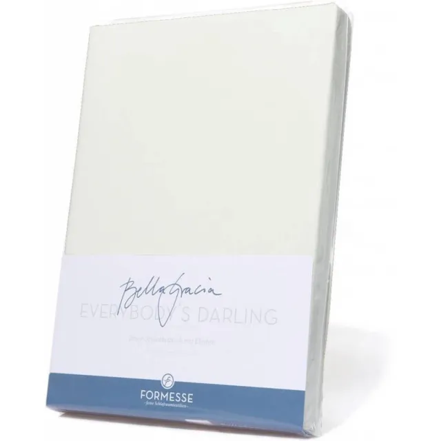 Formesse Bella Gracia Topper Hoeslaken - Wolwit (0114) beige