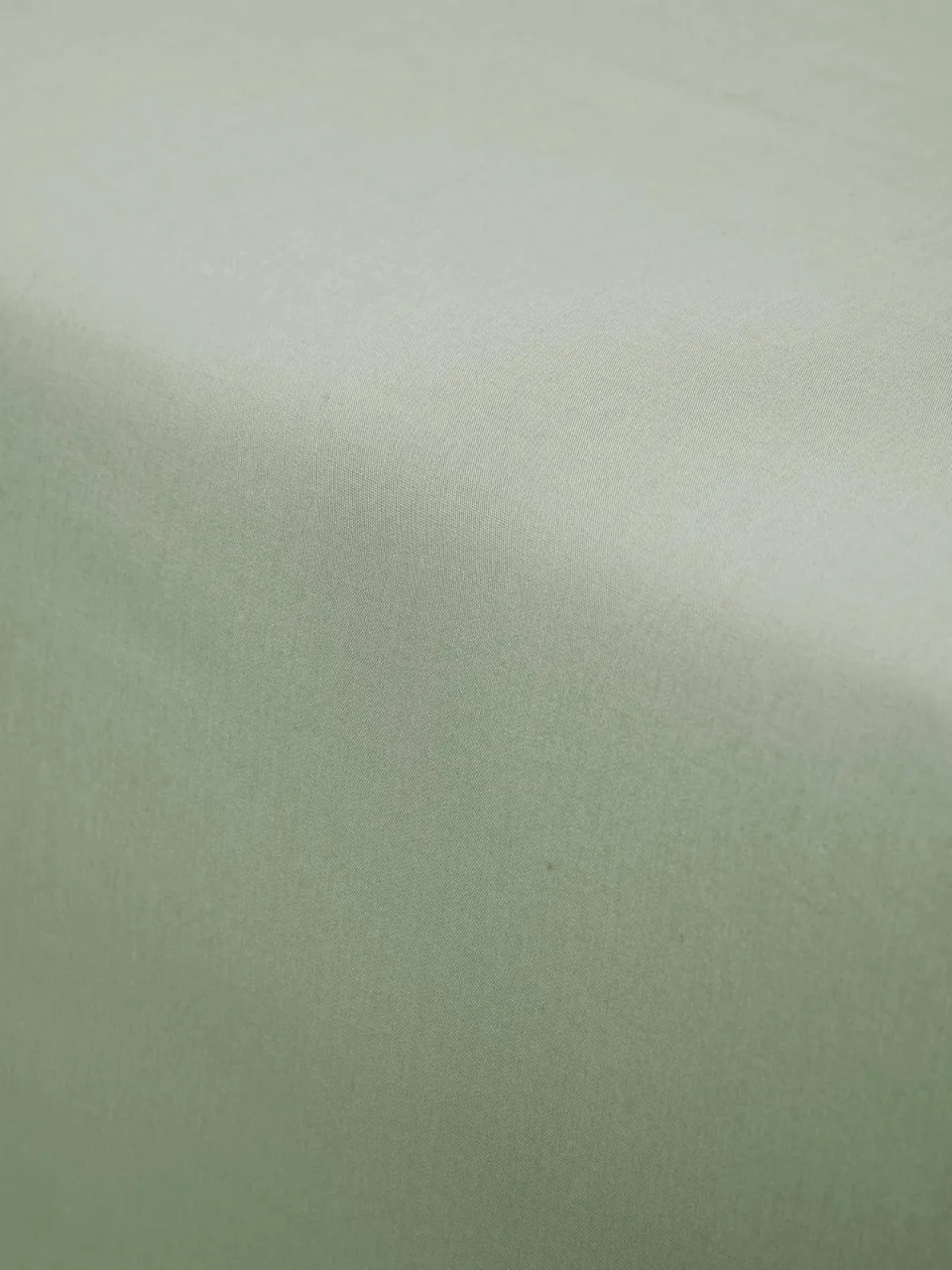 Essenza Minte katoensatijnen hoeslaken dusty green, foto 2