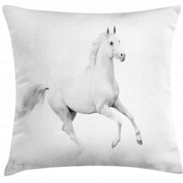 ABAKUHAUS Kussenhoes – Beidseitig bedrukt – Rits – 50x50 cm – Zwart/Wit
