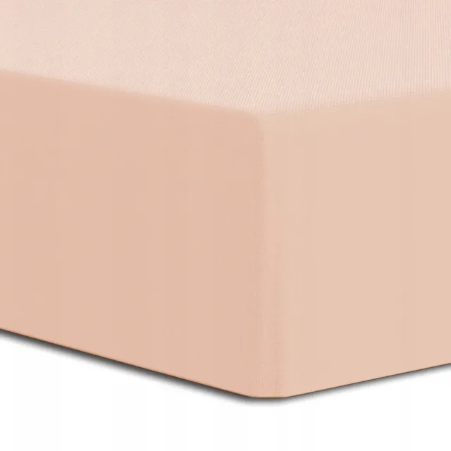 Darymex Hoeslaken Jersey Katoen Elastan met Elastiek Roze