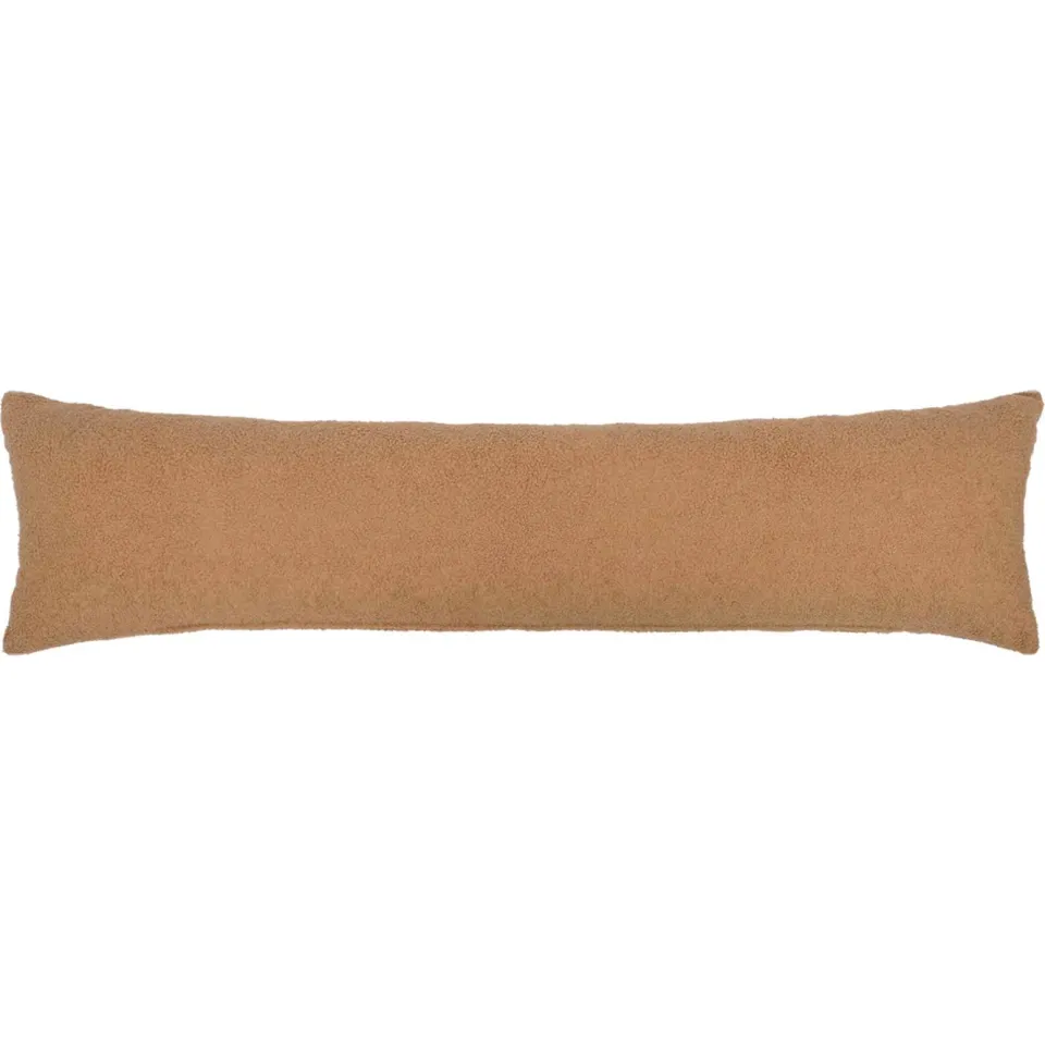 vidaXL Kussensloop HEERLEN Beige 40 x 145 cm Bouclé