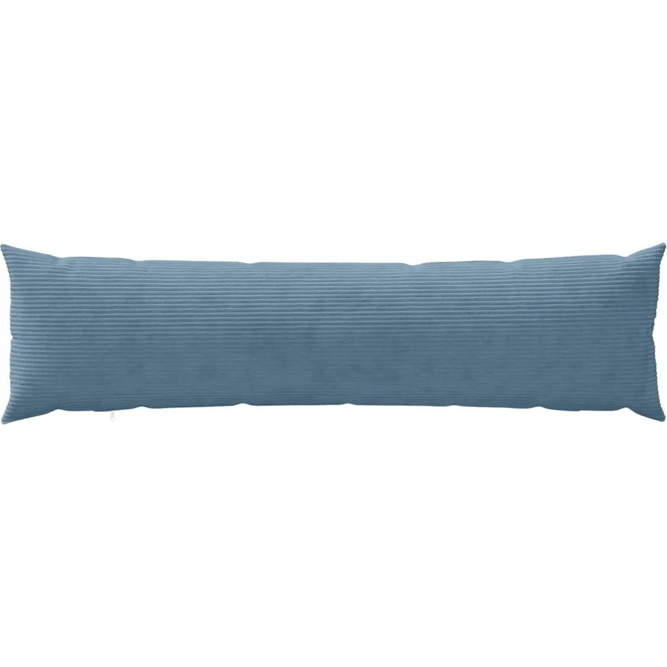 vidaXL Kussensloop 2 st HEERLEN Blauw 40 x 145 cm corduroy