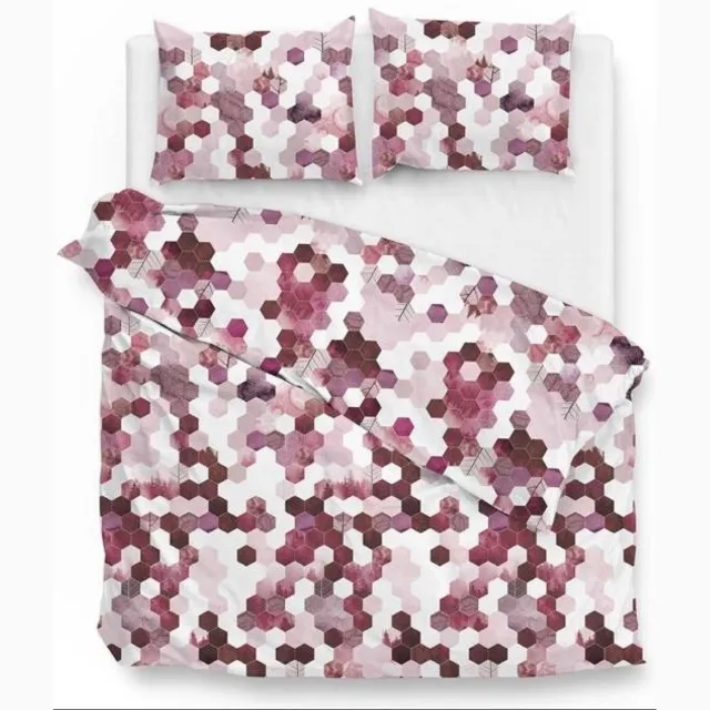 Zo! Home ZoHome Pax Dekbedovertrek - Litsjumeaux - 240x200/220 cm - Pink
