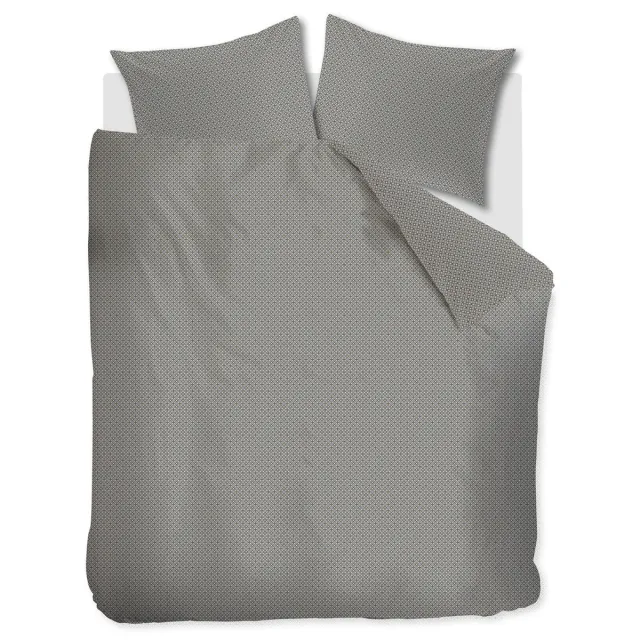 Linolux Dekbedovertrek Stine Blue Grey 2 persoons