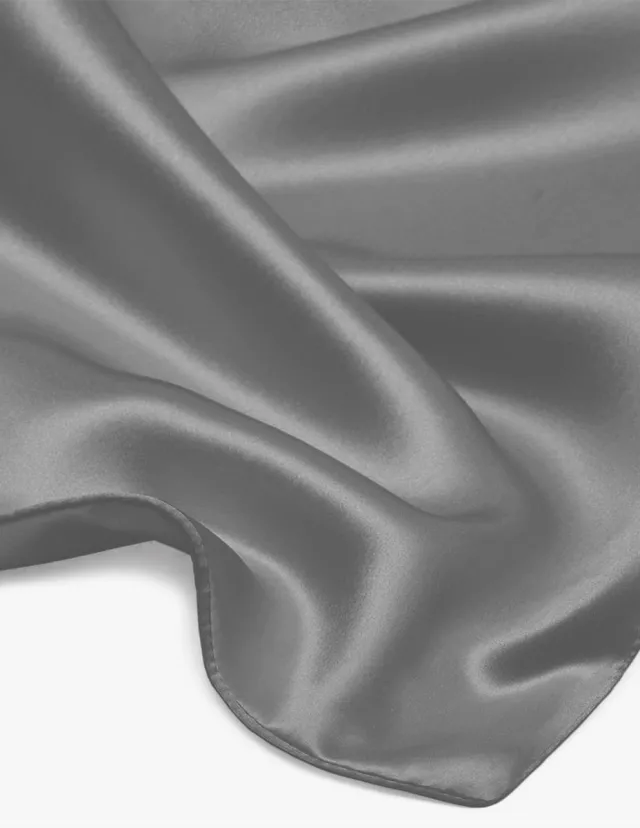 inSilk Zijden Laken Nuovo Seta Kleur Antraciet - 100% Zijde