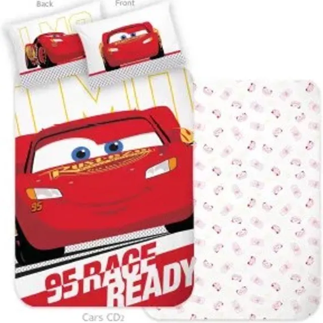 Disney Cars ready dekbedovertrek 100 x 135 cm Multicolor