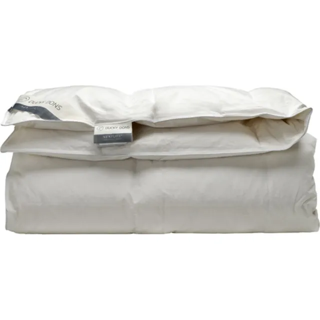 Ducky Dons Nextlife Dekbed - 70% Dons - Gerecyclede Dons/Veren - Lits-jumeaux - 240x220 cm Wit