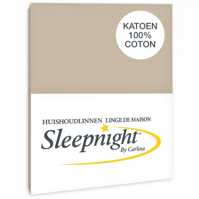 Sleepnight Kussensloop Katoen Café - 50 x 70 cm - [Beige]