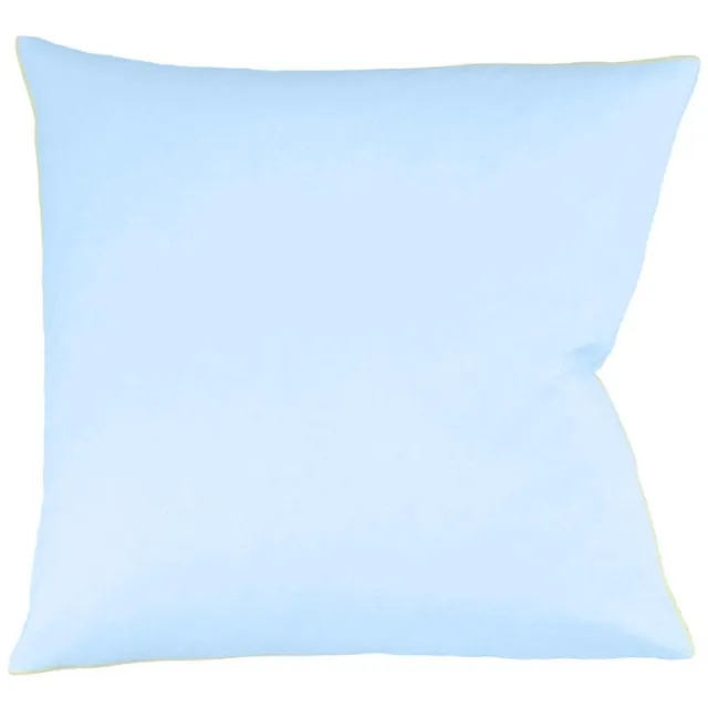 Fleuresse 40 x 40 cm Colours kussensloop | interlock jersey kussenhoes van 100% katoen | wasbaar op 60 graden | blauw