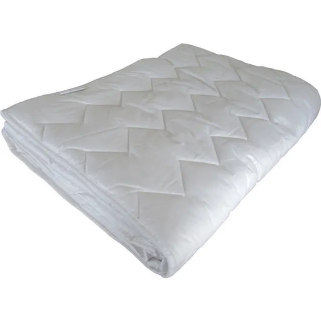 iSleep Silk Comfort Zomerdekbed Zijde - Litsjumeaux XL - 270x220 cm Wit