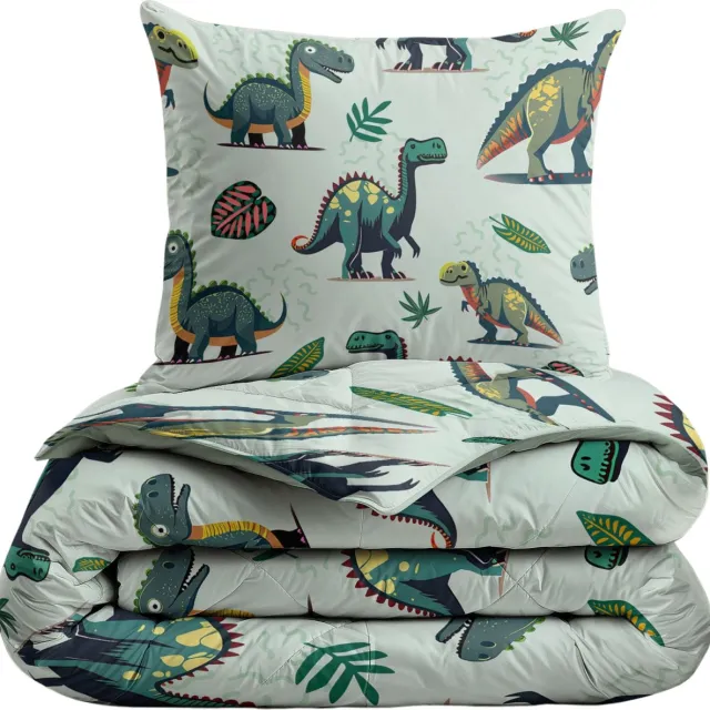 Zelesta Dino – Comfirt Kids Dekbed zonder overtrek – 140x200cm