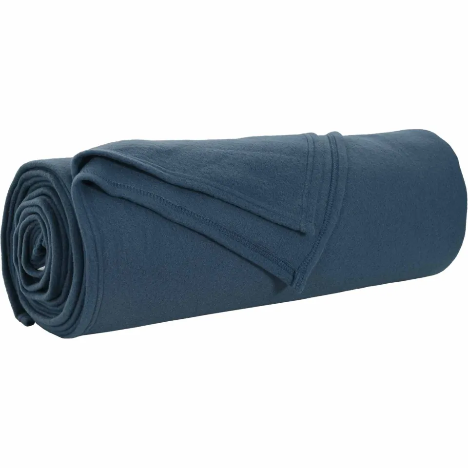 vidaXL plaid Marineblauw 280 x 210 cm 0,79 kg Fleece