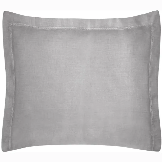 Eurofirany Nova Color Kussensloop 50x70 cm Staalgrijs Katoen