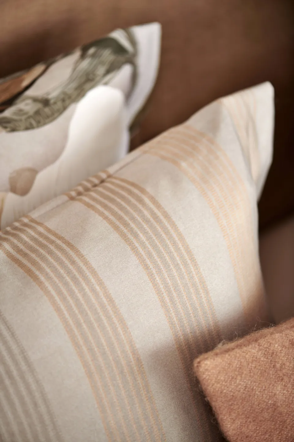 Vandyck Softline katoen-satijnen dekbedovertrek beige, foto 3