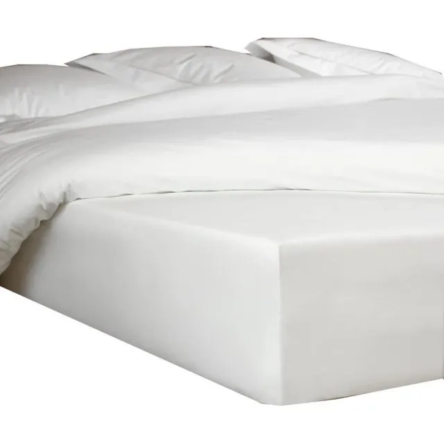 De Witte Lietaer Hoeslaken Bumblebee 80 X 200 Cm H30 Katoen Zilver