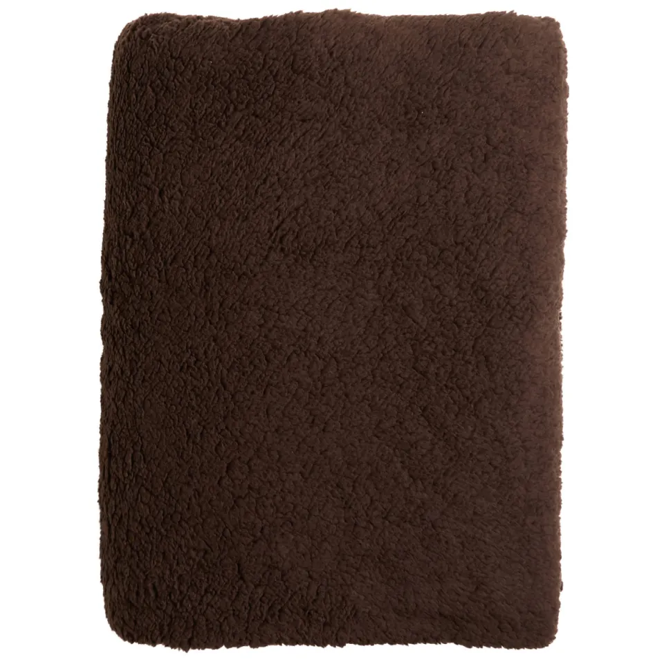 NOUS Living Bidar plaid donkerbruin