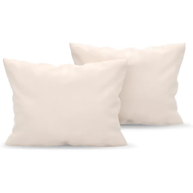 Famanu Kussensloop Beige Microvezel - 100% Polyester - Comfortabele Hypoallergene Kussenslopen