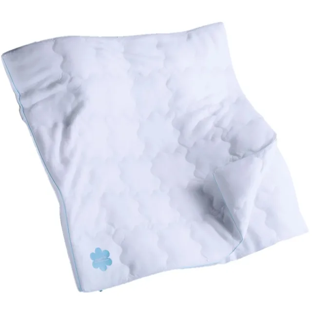 Cloudpillo Dons & Veren Dekbed 240x220 cm - 4 Seizoenen 2-in-1 - 15% Eendendons 85% Eendenveren - Downproof Katoen 233 TC - RDS & OEKO-TEX Wit