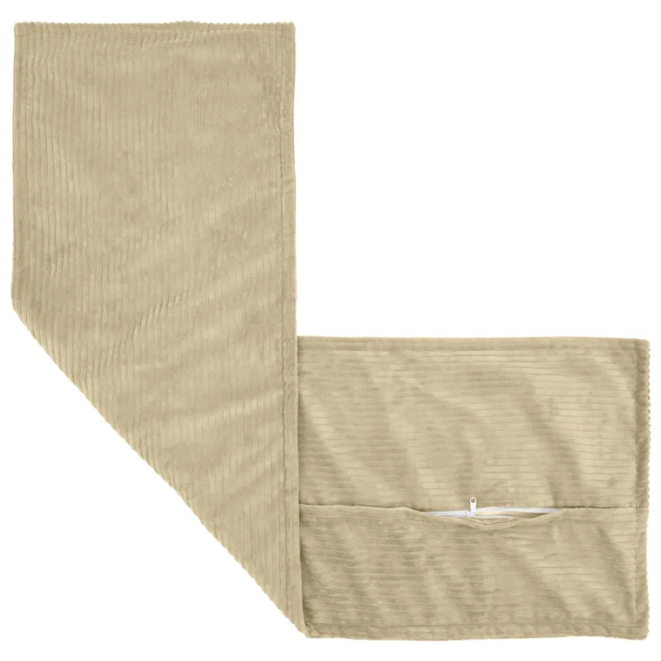 vidaXL Kussensloop 2 st HOUTEN Grijs groen 40 x 145 cm corduroy, foto 4