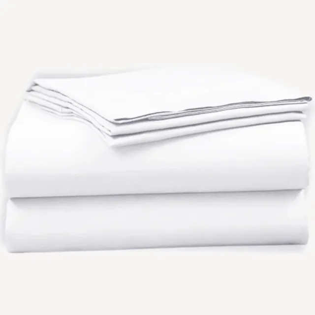 Cozy Covers laken - Strijkvrij Katoen laken - Wit