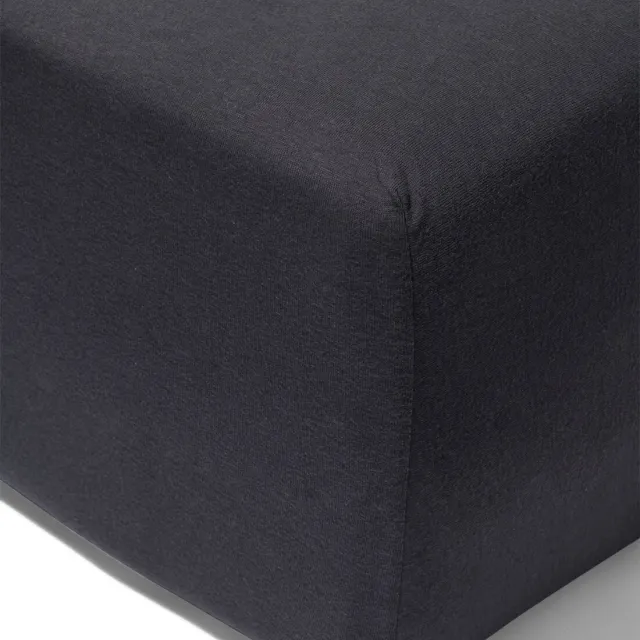 HEMA Boxspring hoeslaken jersey donkergrijs (donkergrijs)