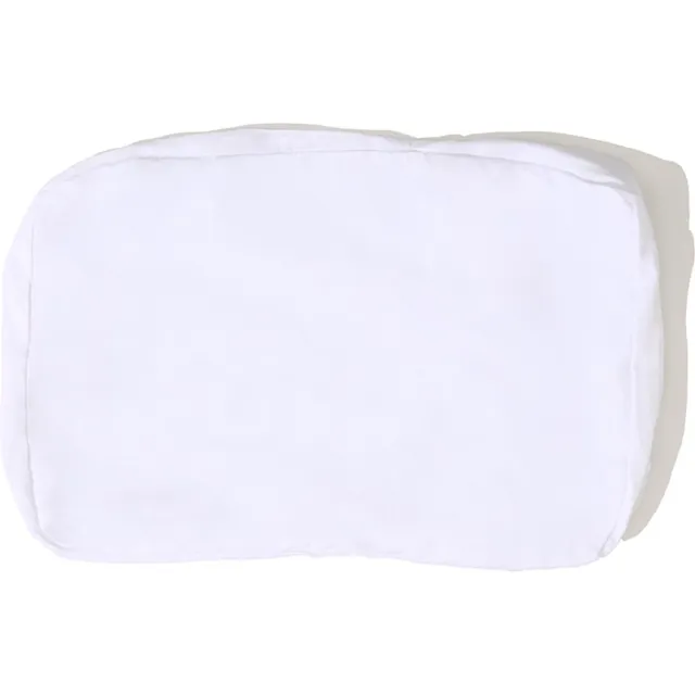 Mikoala Hi4 Deluxe Kussensloop – Katoensatijn – - 52 x 32 cm wit