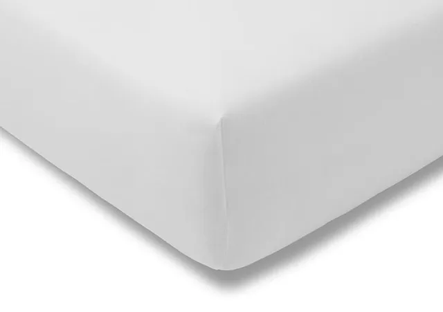 Estella Hoeslaken Exquisit wit 90/120x200/220cm