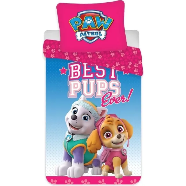 PAW Patrol peuterdekbedovertrek Best Pups 100 x 135 cm - 40 x 60 cm Katoen Multi
