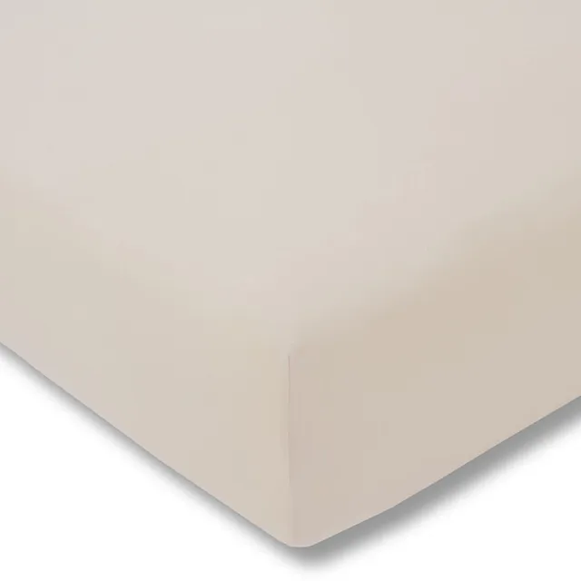 Estella Jersey Hoeslaken 120x200 cm - Beige - 200 G/M²