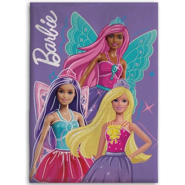 Barbie Fleeceplaid Fairy - 100 x 140 cm - Polyester Multi Colour