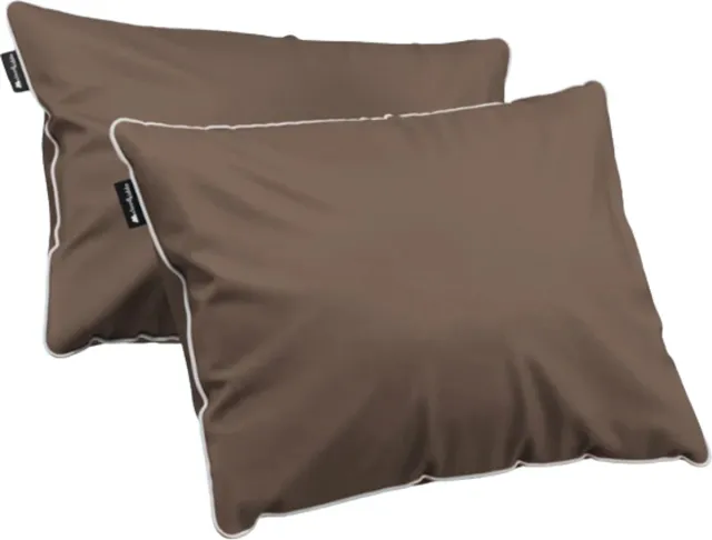 Cloudpillo Cloudkiddo Kussenslopen 2-pack - Chocolate Brown - 42x60 cm