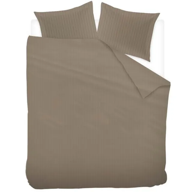Ivorlyn Kent Dekbedovertrek - Dark Taupe, foto 2