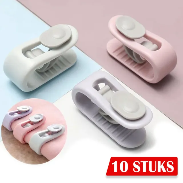 Litalente Dekbedclips - Stevige Dekbedclips - Dekbed Knijpers - Klemmen - Clips - Dekens - Lakens - 10 STUKS