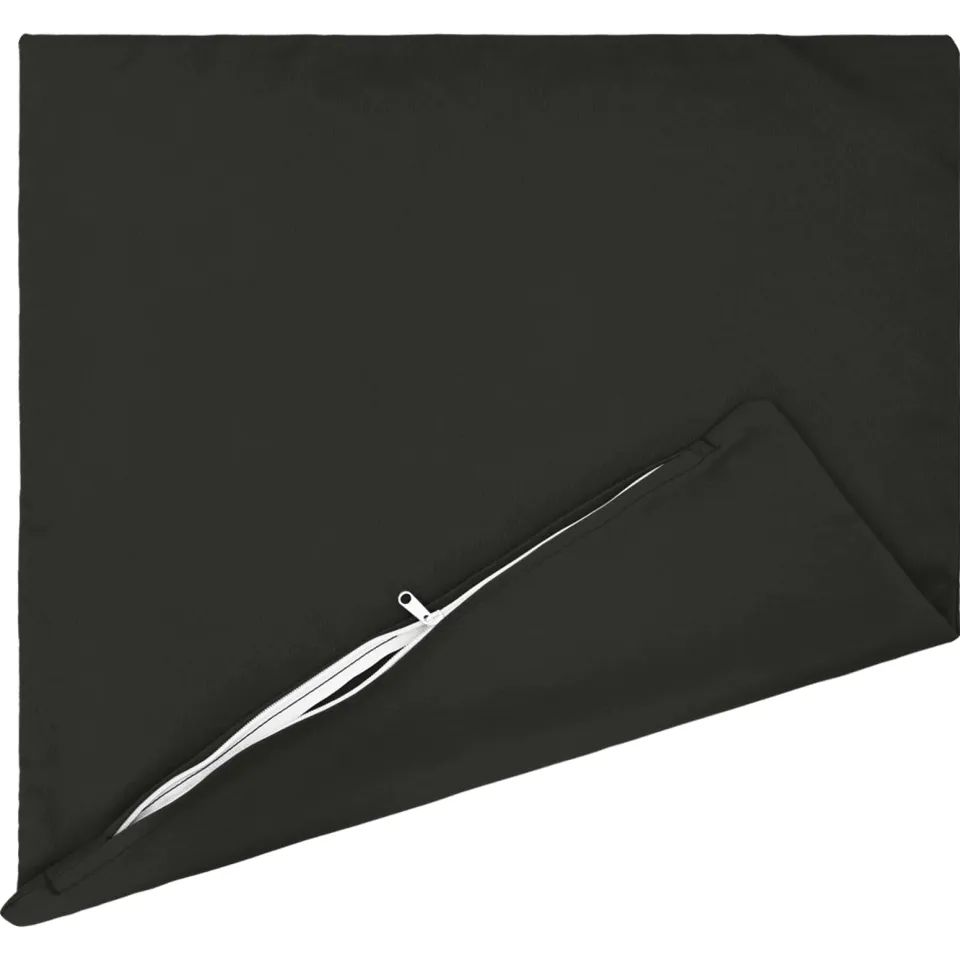 vidaXL Kussensloop 6 st HEERLEN Zwart 45 x 45 cm Polyester