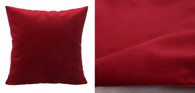 Jasiek Luxe Velours Kussensloop 50x60 cm - Zacht & Stijlvol Rood