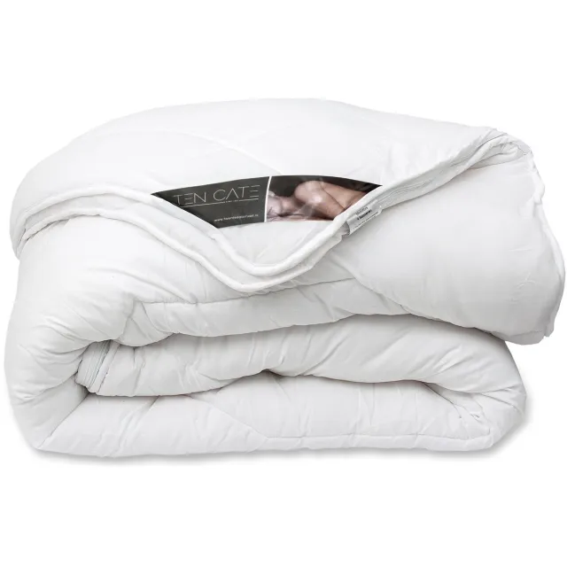 Ten Cate Synthetisch 4-Seizoenen Dekbed - 140x220 cm - Anti-Allergie - Ademend - Vochtregulerend Wit