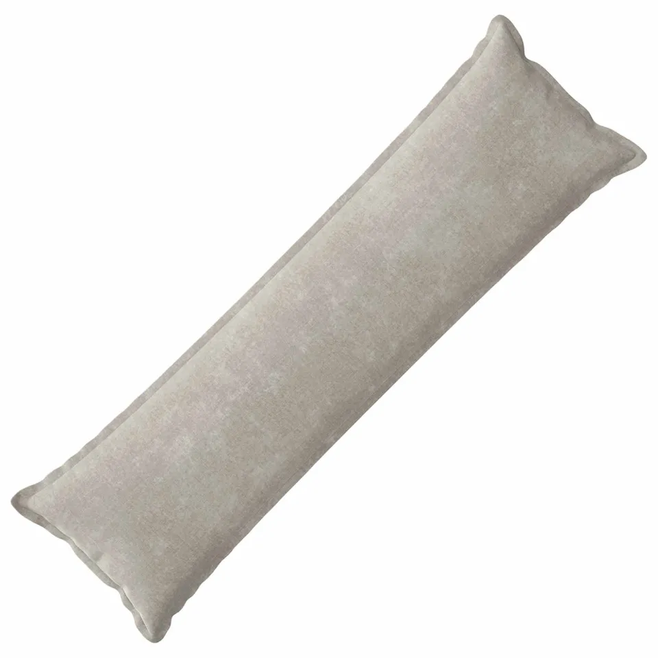vidaXL Kussensloop HOUTEN Lichtgrijs 40 x 145 cm Chenille Stof, foto 3