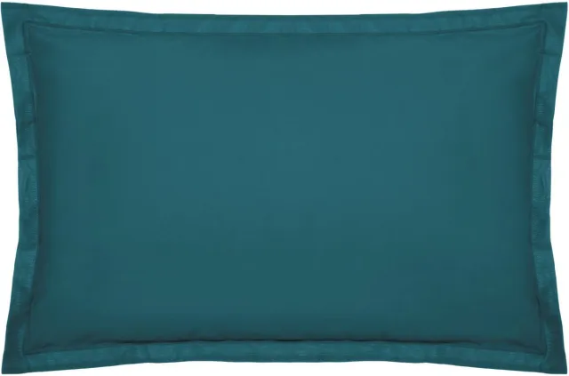 Atmosphera Créateur d'intérieur® Katoenen kussensloop, 50 x 70 cm Bleu canard