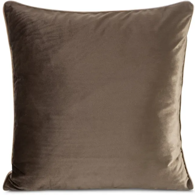 Gaja Donkerbruine Kussensloop Gaja 2 - 60x60 cm - Fluweel