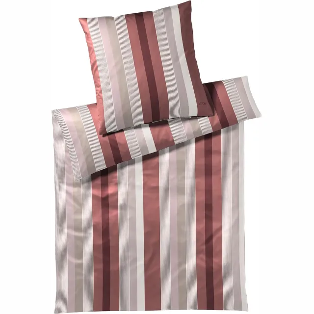 Joop! Beddengoed Streep Ruby Dekbedovertrek 200x220 + 2 Kussenslopen