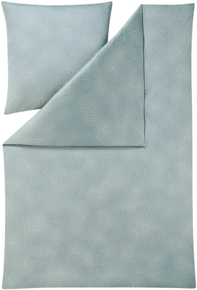 Estella Pippa - Mako Interlock Jersey Dekbedovertrek - 160 x 200 cm - 3-delig Mintgroen